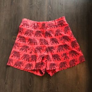 JCrew Elephant Shorts